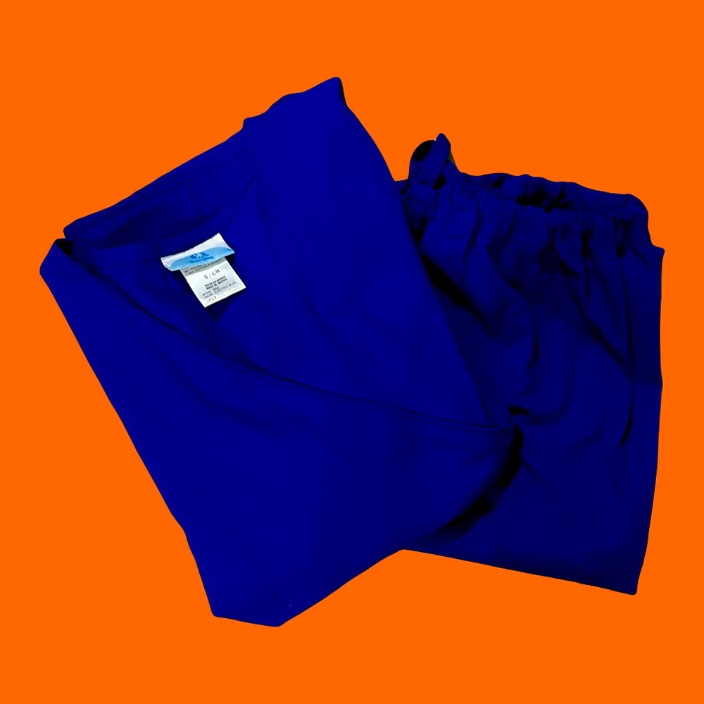 Scrubs uniform-Size Small-Royal Blue